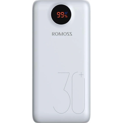 Kup Powerbank Romoss SW30 26800mAh QC 3.0 PD 2xUSB-A, USB-C, microUSB, Lightning (weiß) - ROM002WHT - {ean13} - Sklep Home Screen