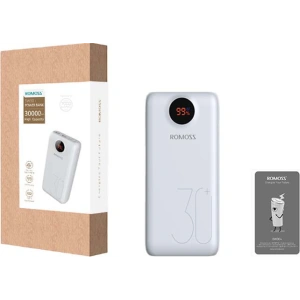 Kup Powerbank Romoss SW30 26800mAh QC 3.0 PD 2xUSB-A, USB-C, microUSB, Lightning (weiß) - ROM002WHT - {ean13} - Sklep Home Screen