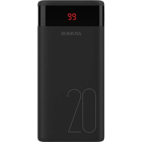 Kup Powerbank Romoss Ares 20 20000mAh 2xUSB-A, USB-C, microUSB, Lightning (fekete) - ROM003BLK - {ean13} - Sklep Home Screen