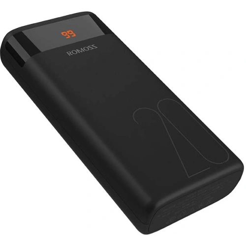 Kup Powerbank Romoss Ares 20 20000mAh 2xUSB-A, USB-C, microUSB, Lightning (fekete) - ROM003BLK - {ean13} - Sklep Home Screen