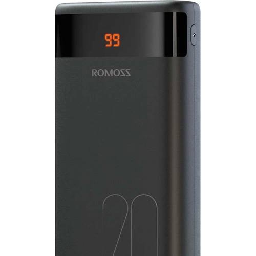 Kup Powerbank Romoss Ares 20 20000mAh 2xUSB-A, USB-C, microUSB, Lightning (fekete) - ROM003BLK - {ean13} - Sklep Home Screen