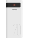Powerbank Romoss 6PS+ 20000mAh QC 3.0 PD 2xUSB-A, USB-C, microUSB, Lightning (weiß)