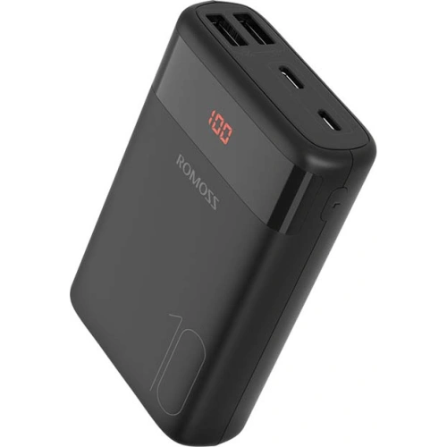 Kup Powerbank Romoss Ares 10 10000mAh 2xUSB-A, USB-C, microUSB (fekete) - ROM006BLK - {ean13} - Sklep Home Screen