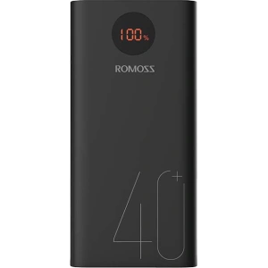 Kup Powerbank Romoss PEA40 40000mAh QC 3.0 2xUSB-A, USB-C, microUSB (czarny) - ROM009BLK - {ean13} - Sklep Home Screen