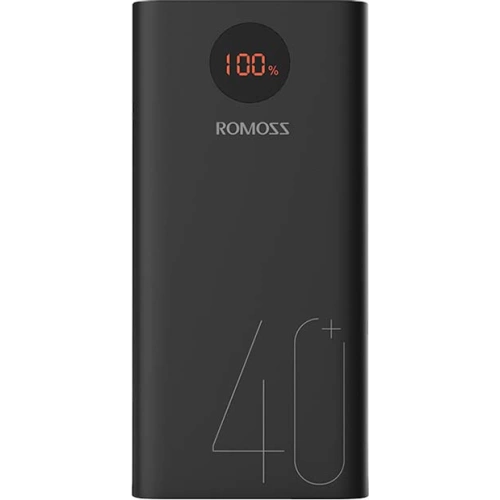 Kup Powerbank Romoss PEA40 40000mAh QC 3.0 2xUSB-A, USB-C, microUSB (černý) - ROM009BLK - {ean13} - Sklep Home Screen
