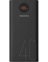 Powerbank Romoss PEA40 40000mAh QC 3.0 2xUSB-A, USB-C, microUSB (negru)