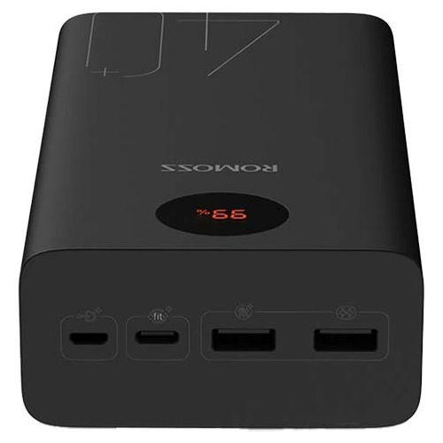 Kup Powerbank Romoss PEA40 40000mAh QC 3.0 2xUSB-A, USB-C, microUSB (fekete) - ROM009BLK - {ean13} - Sklep Home Screen