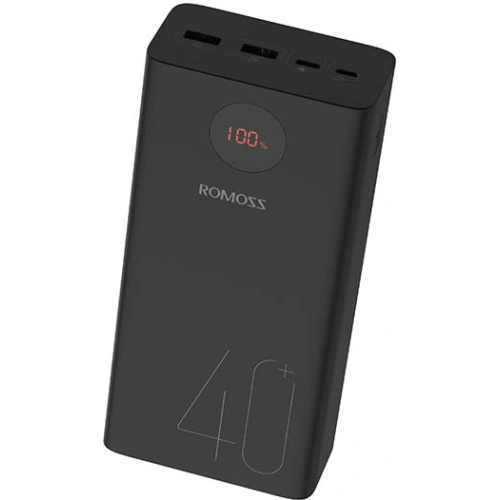 Kup Powerbank Romoss PEA40 40000mAh QC 3.0 2xUSB-A, USB-C, microUSB (černý) - ROM009BLK - {ean13} - Sklep Home Screen