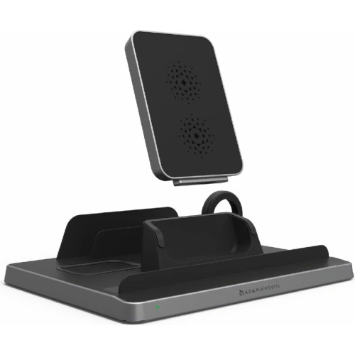 Buy Adam Elements Omnia Q5 Wireless Charger 5in1 (black) - ADAM001BLK - {ean13} - Home Screen Store Europe
