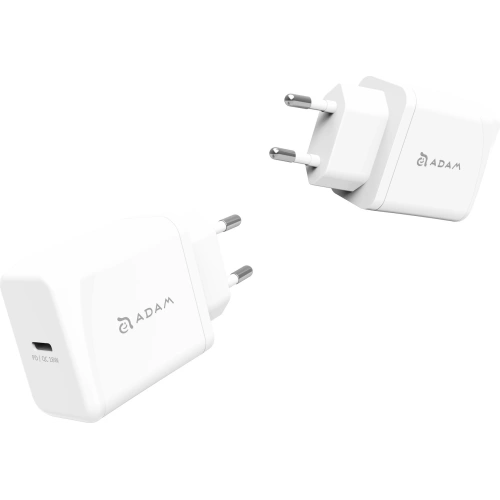 Kup Încărcător de rețea Adam Elements Omnia F1 USB-C 20W (alb) - ADAM002WHT - {ean13} - Sklep Home Screen