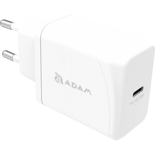 Kup Síťová nabíječka Adam Elements Omnia F1 USB-C 20W (bílá) - ADAM002WHT - {ean13} - Sklep Home Screen