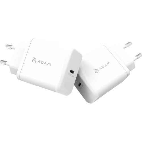 Kup Încărcător de rețea Adam Elements Omnia F1 USB-C 20W (alb) - ADAM002WHT - {ean13} - Sklep Home Screen