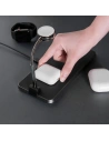 Kup Ładowarka bezprzewodowa Adam Elements Omnia Q3 do 3 urządzeń z uchwytem do Apple Watch (czarna) - ADAM003BLK - {ean13} - Sklep Home Screen