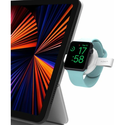 Kup Ładowarka bezprzewodowa do Apple Watch Adam Elements Omnia A1 USB-C (biała) - ADAM005WHT - {ean13} - Sklep Home Screen