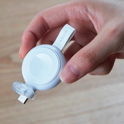 Kup Ładowarka bezprzewodowa do Apple Watch Adam Elements Omnia A1 USB-C (biała) - ADAM005WHT - {ean13} - Sklep Home Screen