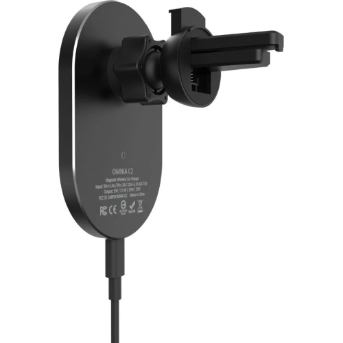 Kup MagSafe töltővel ellátott autós tartó Adam Elements Omnia C2 (fekete) - ADAM006BLK - {ean13} - Sklep Home Screen