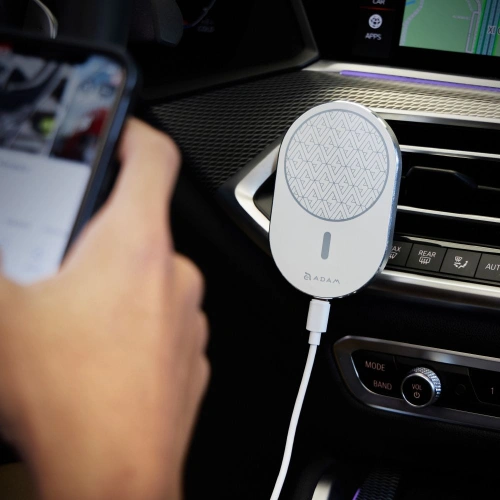 Kup Suport auto cu încărcător MagSafe Adam Elements Omnia C2 (alb) - ADAM007WHT - {ean13} - Sklep Home Screen