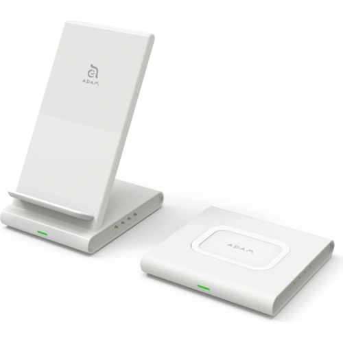 Kup Încărcător wireless Adam Elements Omnia Q2X pentru 2 dispozitive (alb) - ADAM009WHT - {ean13} - Sklep Home Screen