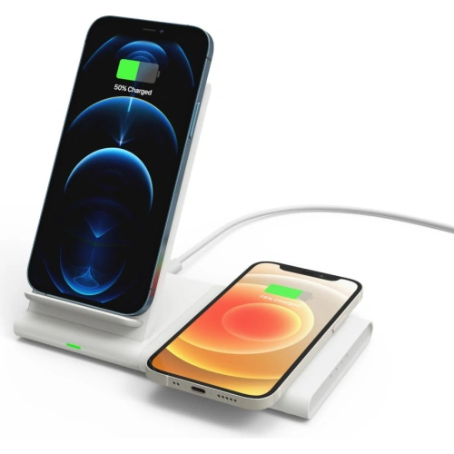 Kup Bezdrátová nabíječka Adam Elements Omnia Q2X pro 2 zařízení (bílá) - ADAM009WHT - {ean13} - Sklep Home Screen