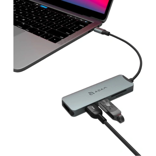 Kup Hub Adam Elements Casa Hub A05 USB-C 5 készülékhez - ADAM011 - {ean13} - Sklep Home Screen