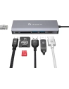 Kup Hub Adam Elements Casa Hub A01 USB-C 6 portos (szürke) - ADAM013GRY - {ean13} - Sklep Home Screen