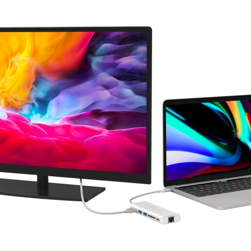 Kup Adam Elements Casa Hub A01 USB-C 6 portos (ezüst) - ADAM014SLV - {ean13} - Sklep Home Screen