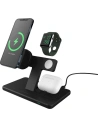 Kup Încărcător wireless Adam Elements Omnia M3 pentru 3 dispozitive cu suport pentru Apple Watch + MagSafe (negru) - ADAM016 - {ean13} - Sklep Home Screen