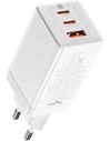 Netzteil Baseus GaN3 Pro, 2xUSB-C + USB, 65W (weiß)