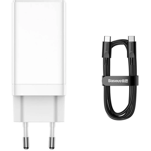 Kup Netzteil Baseus GaN3 Pro, 2xUSB-C + USB, 65W (weiß) - BSU3239WHT - {ean13} - Sklep Home Screen