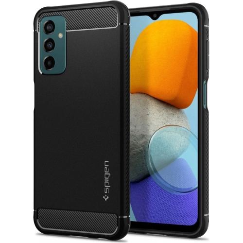 Kup Etui Spigen Rugged Armor Samsung Galaxy M23 5G Matt Fekete - SPN2236BLK - {ean13} - Sklep Home Screen