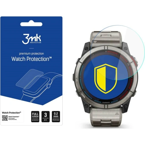 Kup Hybriertes Glas 3MK FlexibleGlass Uhren Schutz Garmin Quatix 7X - 3MK3029 - {ean13} - Sklep Home Screen