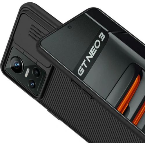 Kup Etui Nillkin Camshield Realme GT Neo 3 Black - NLK358BLK - {ean13} - Sklep Home Screen