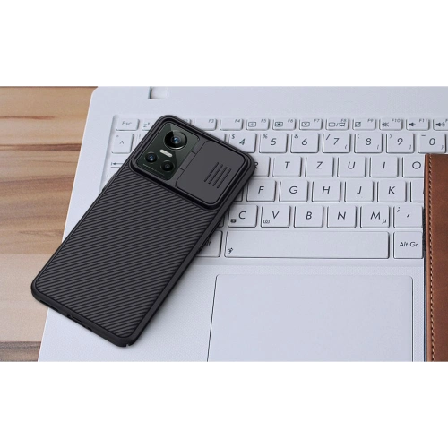 Kup Etui Nillkin Camshield Realme GT Neo 3 Negru - NLK358BLK - {ean13} - Sklep Home Screen