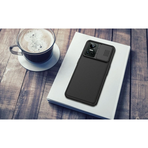 Kup Etui Nillkin Camshield Realme GT Neo 3 Negru - NLK358BLK - {ean13} - Sklep Home Screen
