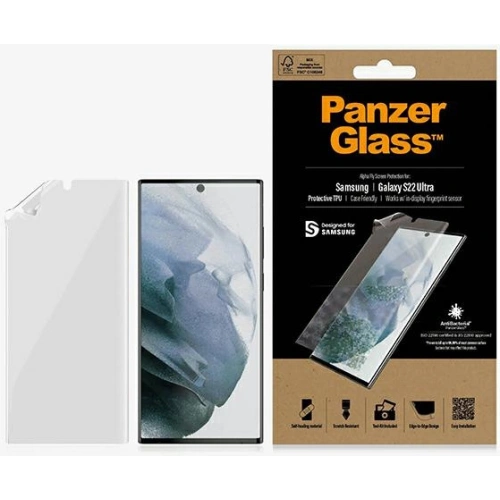 Buy PanzerGlass TPU Samsung Galaxy S22 Ultra Case Friendly Antibacterial - PZG011 - {ean13} - Home Screen Store Europe