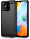 Etui Tech-Protect TPUCarbon Redmi 10C Fekete