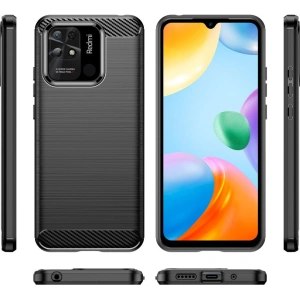 Kup Etui Tech-Protect TPUCarbon Redmi 10C Black - THP1004BLK - {ean13} - Sklep Home Screen