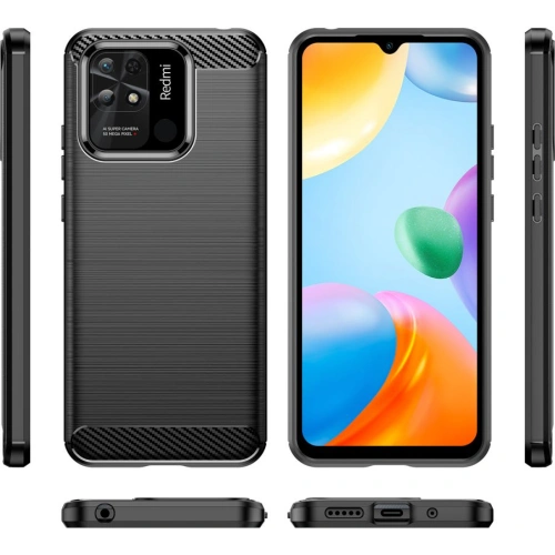 Kup Case Tech-Protect TPUCarbon Redmi 10C Schwarz - THP1004BLK - {ean13} - Sklep Home Screen
