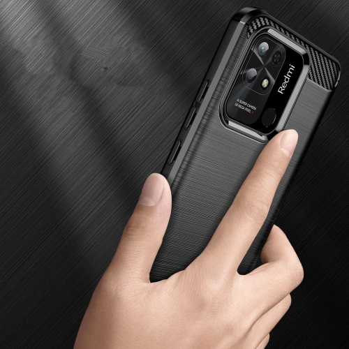 Kup Etui Tech-Protect TPUCarbon Redmi 10C Black - THP1004BLK - {ean13} - Sklep Home Screen