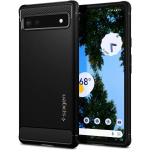 Kup Case Spigen Rugged Armor Google Pixel 6a Matt Schwarz - SPN2237BLK - {ean13} - Sklep Home Screen