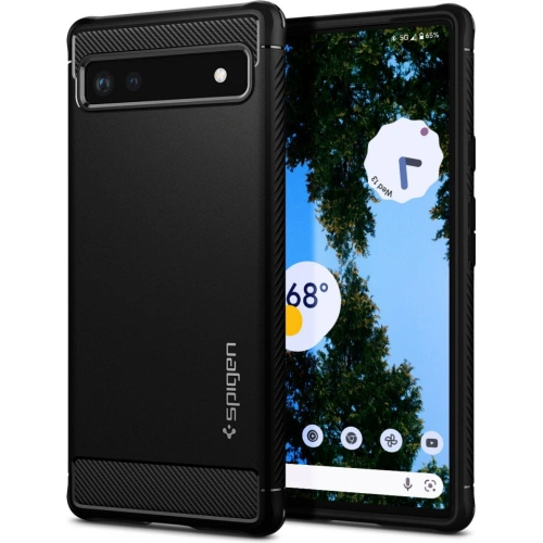 Kup Etui Spigen Rugged Armor Google Pixel 6a Matt Fekete - SPN2237BLK - {ean13} - Sklep Home Screen
