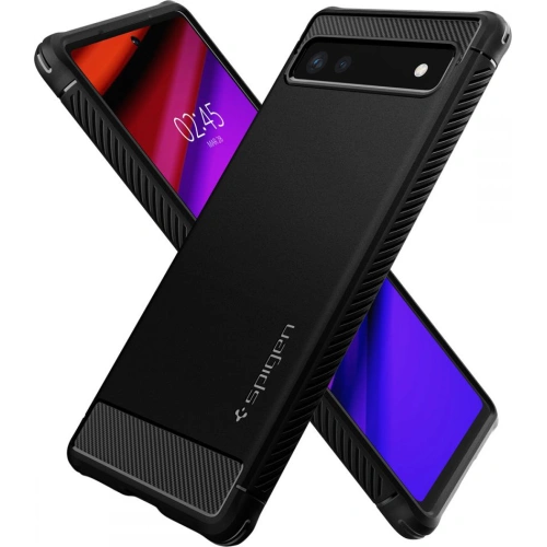 Kup Etui Spigen Rugged Armor Google Pixel 6a Matt Fekete - SPN2237BLK - {ean13} - Sklep Home Screen