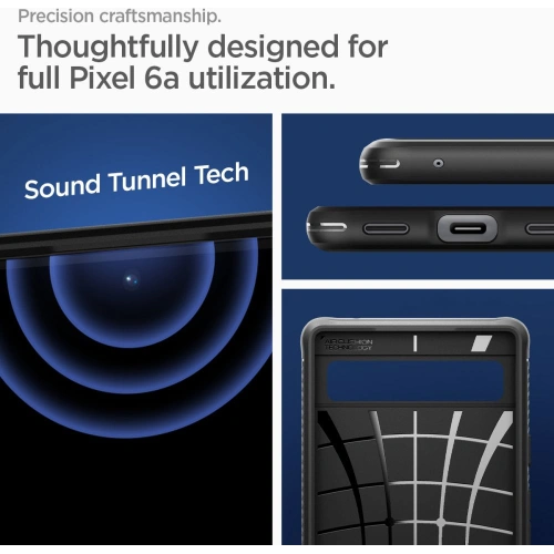 Kup Etui Spigen Rugged Armor Google Pixel 6a Matt Fekete - SPN2237BLK - {ean13} - Sklep Home Screen