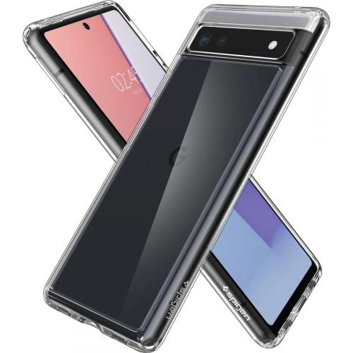 Buy Spigen Ultra Hybrid Google Pixel 6a Crystal Clear - SPN2238CL - {ean13} - Home Screen Store Europe