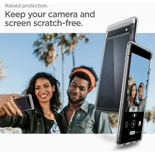 Buy Spigen Ultra Hybrid Google Pixel 6a Crystal Clear - SPN2238CL - {ean13} - Home Screen Store Europe
