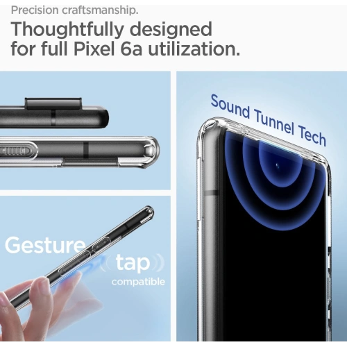 Buy Spigen Ultra Hybrid Google Pixel 6a Crystal Clear - SPN2238CL - {ean13} - Home Screen Store Europe