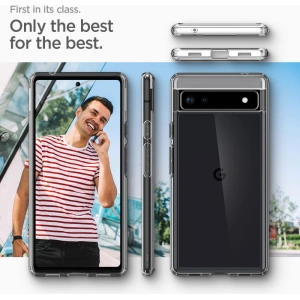 Kup Etui Spigen Ultra Hybrid Google Pixel 6a Crystal Clear - SPN2238CL - {ean13} - Sklep Home Screen