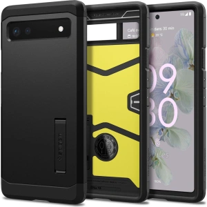 Kup Etui Spigen Tough Armor Google Pixel 6a Black - SPN2239BLK - {ean13} - Sklep Home Screen