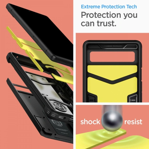 Kup Etui Spigen Tough Armor Google Pixel 6a černé - SPN2239BLK - {ean13} - Sklep Home Screen