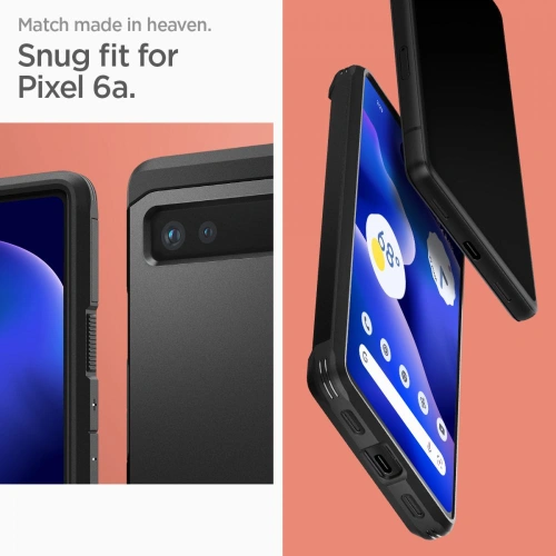 Kup Case Spigen Tough Armor Google Pixel 6a Schwarz - SPN2239BLK - {ean13} - Sklep Home Screen